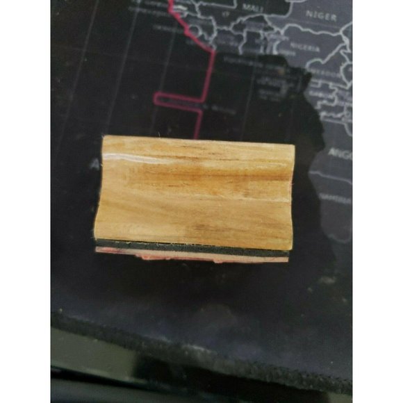 Melissa & Doug Rubber Ink‎ Stamp Wood Mounted Craft Airplane Jet Plane - Picture 6 of 8